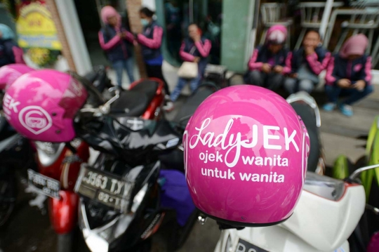 Kini muncul 'LadyJek', aplikasi ojek online khusus wanita