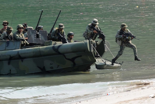 Melihat kekuatan tempur militer Filipina latihan bareng AS