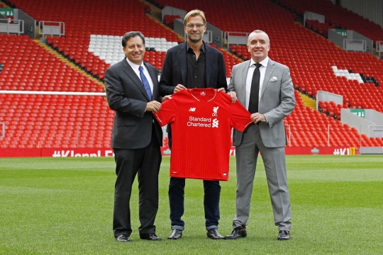 Semringah Jurgen Klopp resmi jadi pelatih baru Liverpool