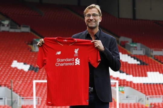 Semringah Jurgen Klopp resmi jadi pelatih baru Liverpool
