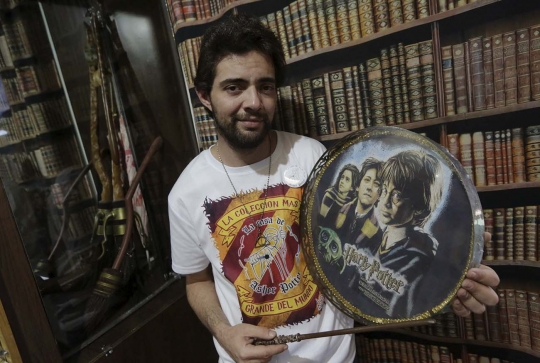 Koleksi 4.000 barang Harry Potter, pria Meksiko pecahkan rekor dunia