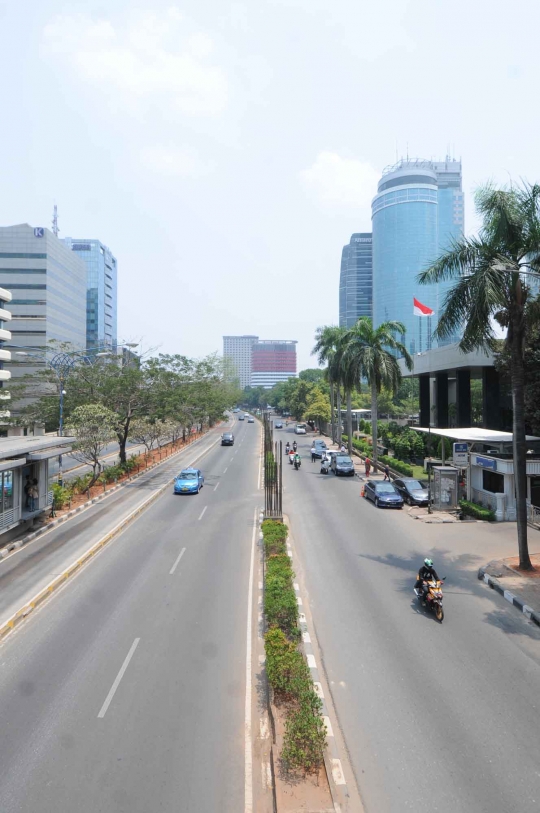 Libur 1 Muharram, arus lalu-lintas Jakarta lenggang