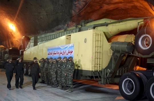 Ini pangkalan rudal bawah tanah buatan Iran