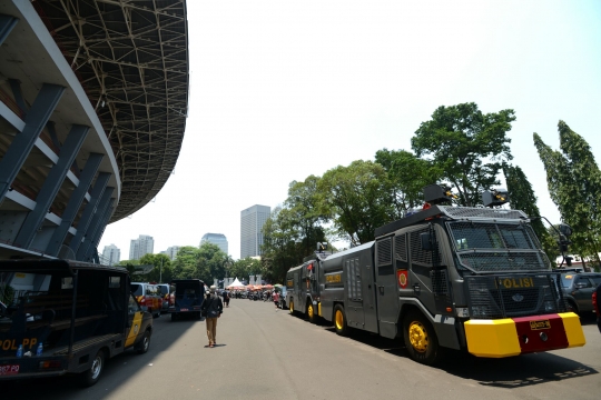 Pengamanan ketat GBK jelang final Piala Presiden
