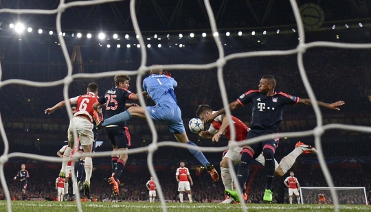 Semringah Arsenal bungkam Bayern Munich 2-0