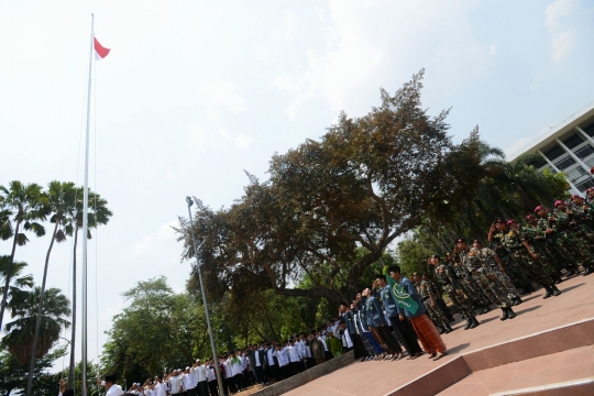 PBNU peringati Hari Santri Nasional di Tugu Proklamasi