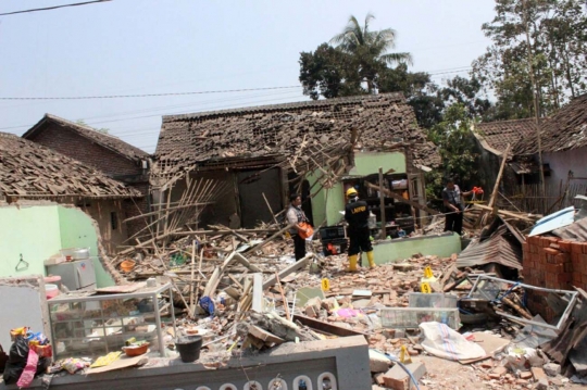 Ini lokasi petasan meledak hingga tewaskan empat warga Malang