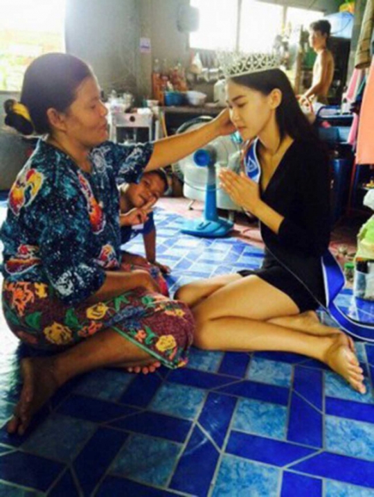 Ini Mint Kanistha, gadis pemulung jadi ratu kecantikan Thailand