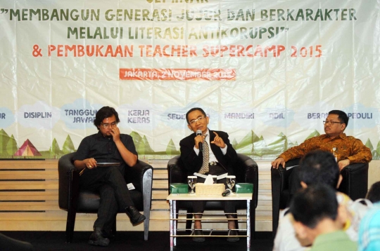 Pimpinan KPK jadi pembicara dalam Teacher Supercamp 2015