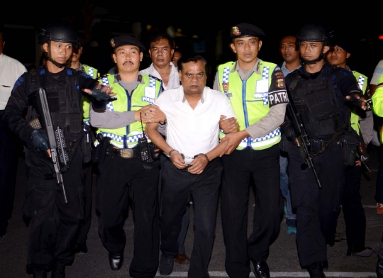 Wajah geram buronan India tolak dideportasi dari Bali