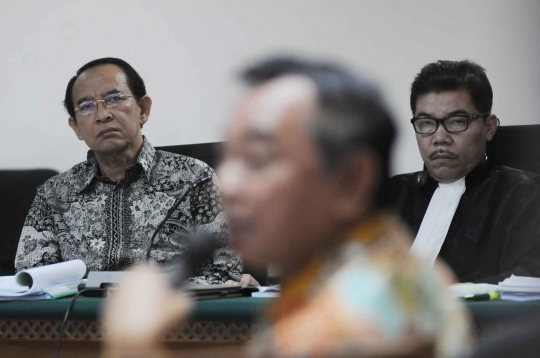 Politikus PPP Hasrul Azwar bersaksi di sidang Suryadharma Ali