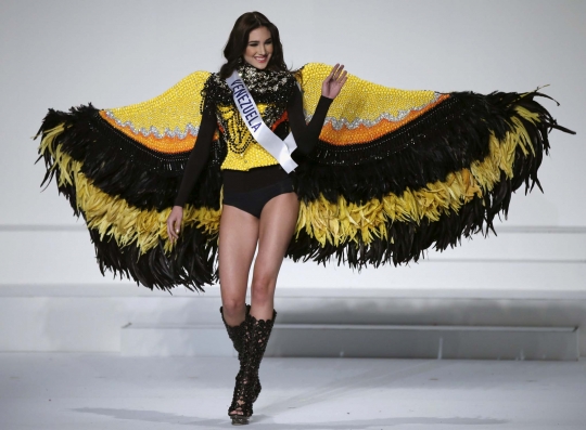 Seksinya Edymar, gadis Venezuela peraih gelar Miss International