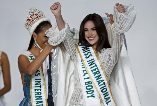 Seksinya Edymar, gadis Venezuela peraih gelar Miss International
