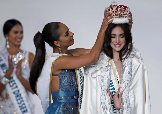 Seksinya Edymar, gadis Venezuela peraih gelar Miss International