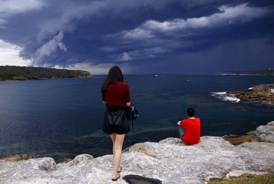 Ini fenomena badai awan mirip tsunami di Sydney yang bikin heboh