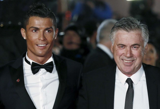 Wajah bahagia Ronaldo hadiri pemutaran perdana film dokumenternya