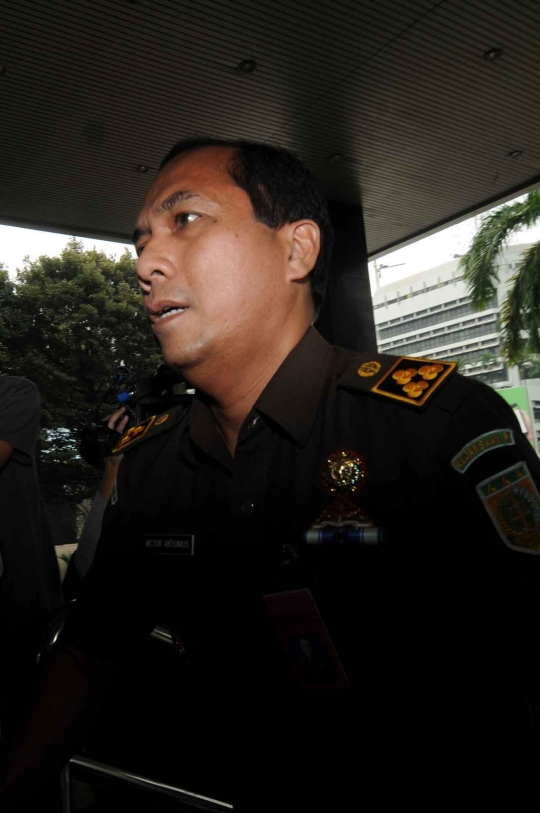 Tim penyidik Kejagung kembali periksa Gubernur Sumut di Gedung KPK