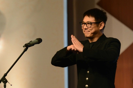 Jet Li buka Kejuaraan Dunia Wushu di Senayan