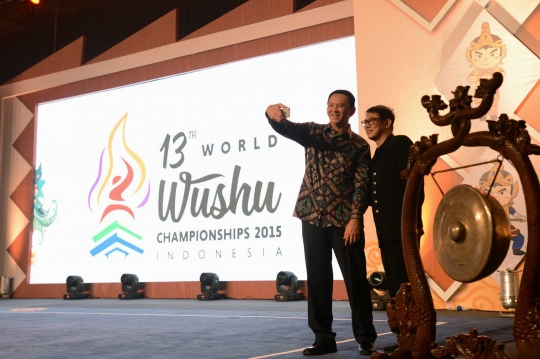 Jet Li buka Kejuaraan Dunia Wushu di Senayan