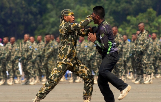 Berbagai atraksi ramaikan Dirgahayu ke-70 Korps Marinir