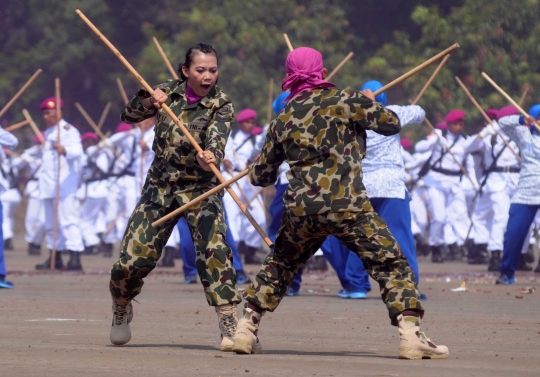 Berbagai atraksi ramaikan Dirgahayu ke-70 Korps Marinir