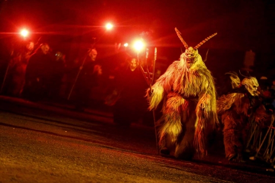 Menyaksikan ritual pengusiran hantu ala masyarakat Austria