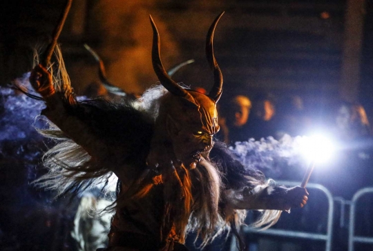 Menyaksikan ritual pengusiran hantu ala masyarakat Austria