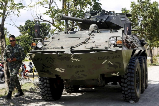 Jaga APEC agar aman, Filipina kerahkan tank dan senjata anti pesawat