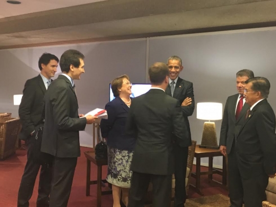 JK bertemu Obama di APEC
