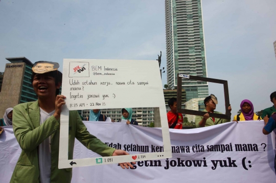 Mahasiswa ingatkan Presiden Jokowi soal Nawacita