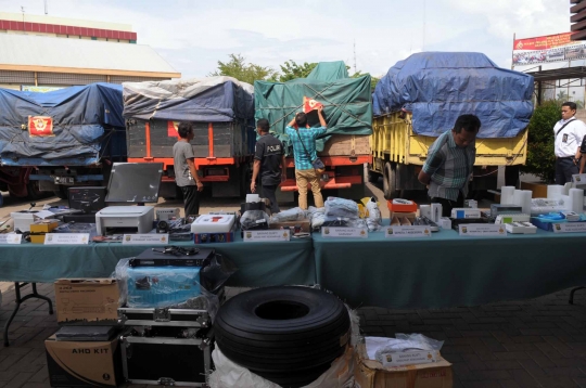 Polisi bongkar penyelundupan barang impor di Tanjung Priok