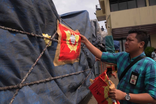 Polisi bongkar penyelundupan barang impor di Tanjung Priok