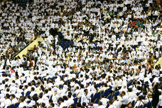 Presiden Jokowi hadiri peringatan Hari Guru Nasional 2015