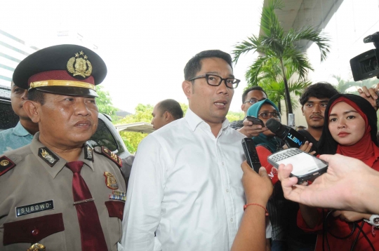 Koordinasi peringatan Hari Antikorupsi, Ridwan Kamil datangi KPK