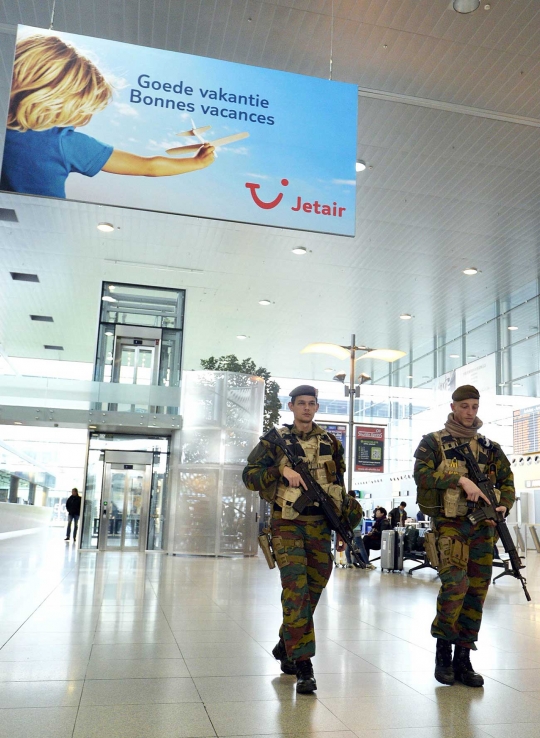 Darurat teroris, Belgia tetapkan penjagaan maksimal di setiap tempat