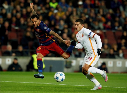 Cukur habis AS Roma 1-6, Barca juara grup di Camp Nou