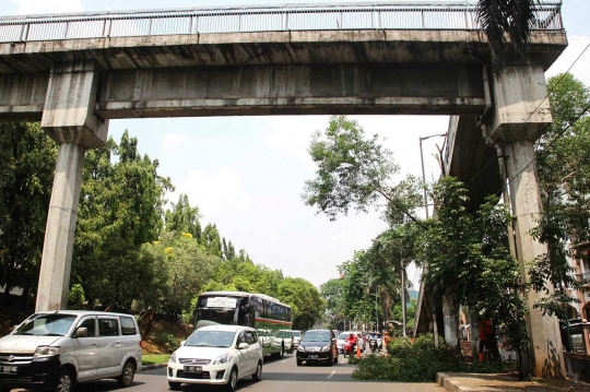 Agar tak rawan kejahatan, JPO TKP perkosaan dipercantik