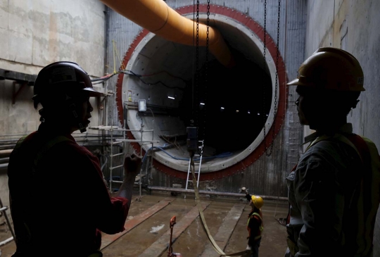 Melihat lebih dekat perkembangan proyek jalur bawah tanah MRT