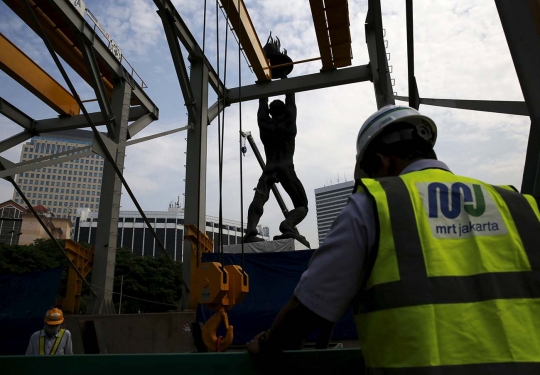 Melihat lebih dekat perkembangan proyek jalur bawah tanah MRT