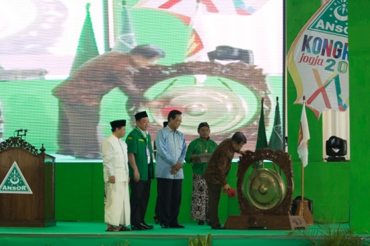 Wapres Jusuf Kalla buka Kongres GP Ansor di Yogyakarta