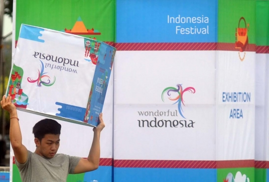Menengok kesibukan persiapan Indonesia Festival di Penang, Malaysia