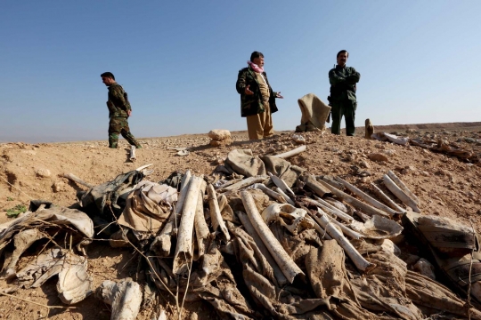 Penemuan kuburan massal korban kesadisan ISIS di Irak