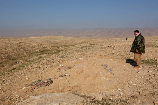 Penemuan kuburan massal korban kesadisan ISIS di Irak