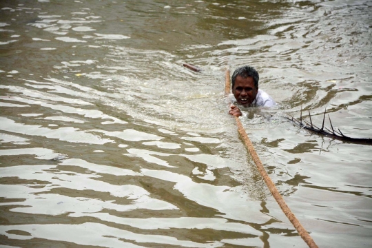 Dahsyatnya banjir bandang tenggelamkan selatan India