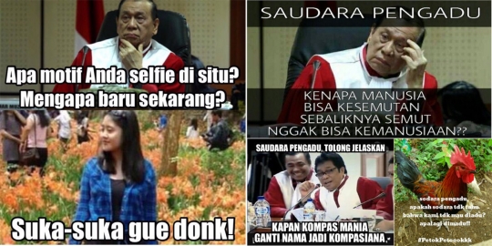 Ini meme #PertanyaanMKD yang bikin ketawa sampai sakit perut