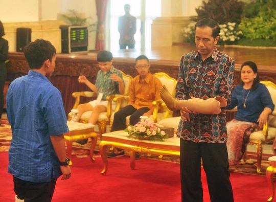 Presiden Jokowi peringati Hari Disabilitas Internasional di Istana