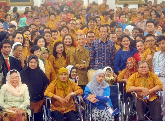 Presiden Jokowi peringati Hari Disabilitas Internasional di Istana