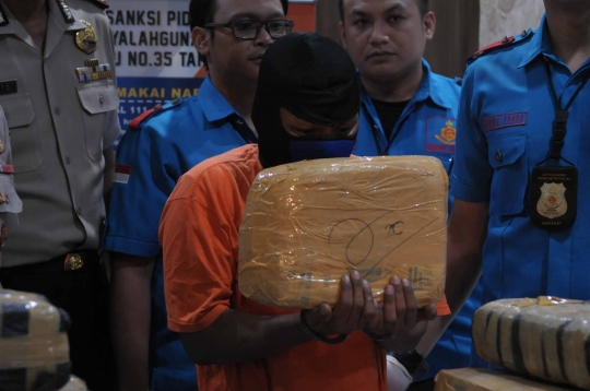 Polres Jaksel sita 219 kg ganja untuk perayaan tahun baru