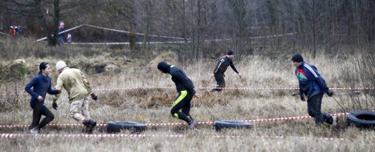 Bison Race, lomba lari ekstrem yang bikin megap-megap