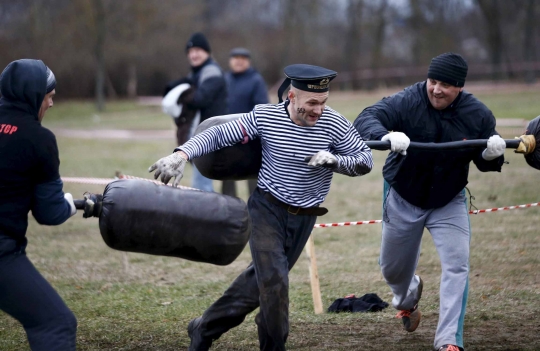 Bison Race, lomba lari ekstrem yang bikin megap-megap